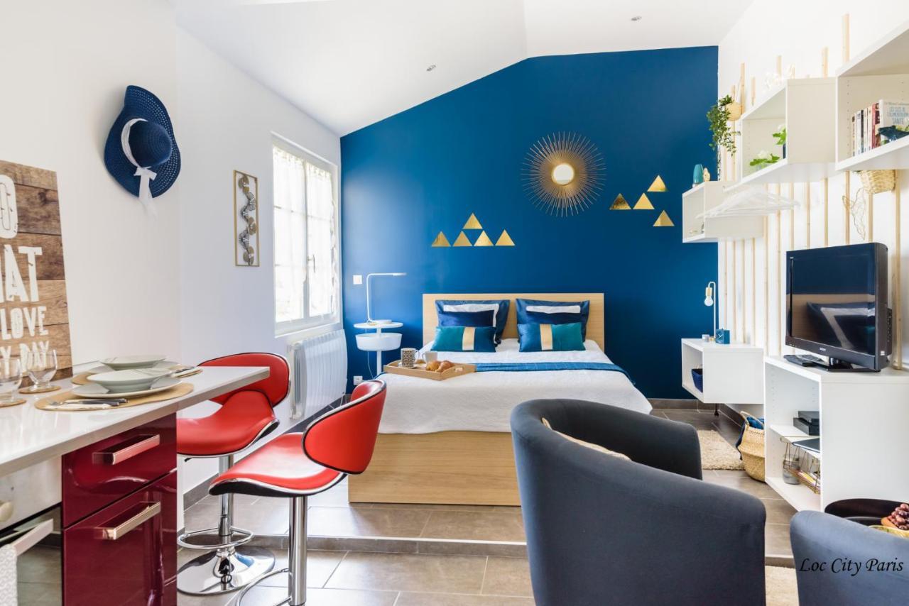 Studio Bleu - Parc Asterix - Mer De Sable - Villepinte - Aeroport Cdg Vemars Dış mekan fotoğraf
