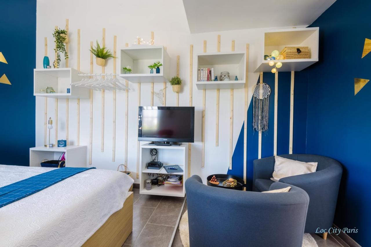 Studio Bleu - Parc Asterix - Mer De Sable - Villepinte - Aeroport Cdg Vemars Dış mekan fotoğraf