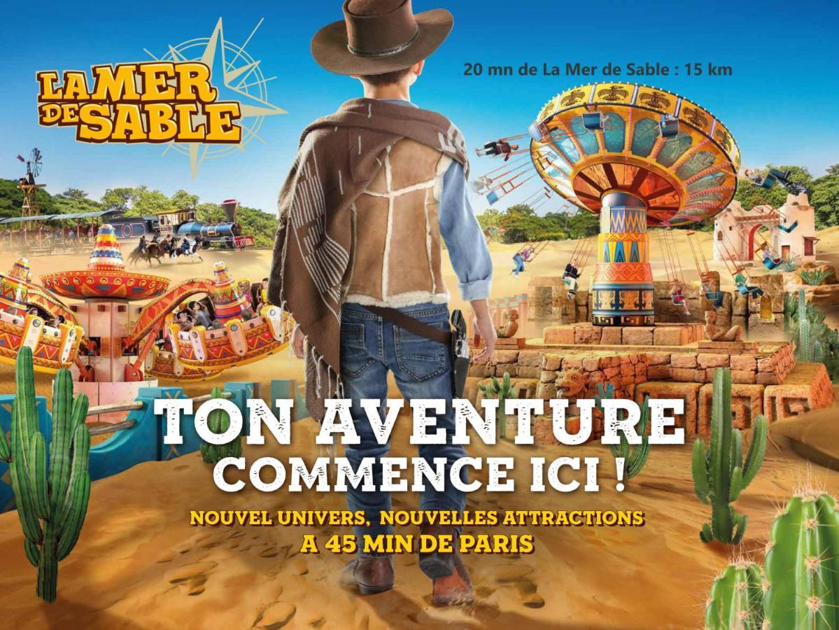 Studio Bleu - Parc Asterix - Mer De Sable - Villepinte - Aeroport Cdg Vemars Dış mekan fotoğraf
